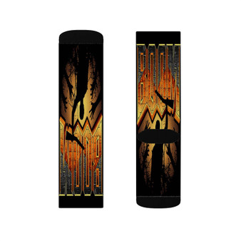 Evil Dead Doom Custom Socks Sublimation White Polyester Unisex Regular Fit