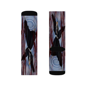 Ichigo Kurosaki Bleach Art Custom Socks Sublimation White Polyester Unisex Regular Fit