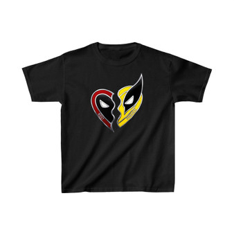 Deadpool and Wolverine Kids T-Shirt Clothing Heavy Cotton Tee