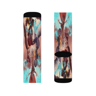 The Sirens of Borderlands Custom Socks Sublimation White Polyester Unisex Regular Fit