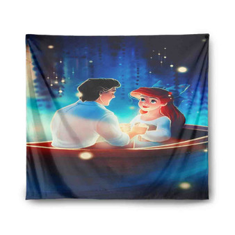 Ariel and Eric Disney Custom Tapestry Polyester Indoor Wall Home Decor