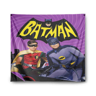 Batman and Robin Product Custom Tapestry Polyester Indoor Wall Home Decor