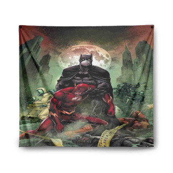 Batman The Flash Custom Tapestry Polyester Indoor Wall Home Decor
