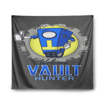 Borderlands Welcome Vault Hunter Custom Tapestry Polyester Indoor Wall Home Decor