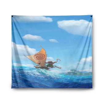 Disney Moana Art Custom Tapestry Polyester Indoor Wall Home Decor