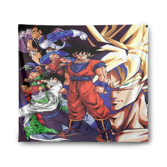 Dragon Ball Z Fighter Custom Tapestry Polyester Indoor Wall Home Decor