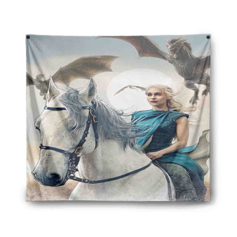 Game of Thrones Daenerys Custom Tapestry Polyester Indoor Wall Home Decor