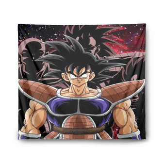 Goku Saiyan Dragon Ball Z Custom Tapestry Polyester Indoor Wall Home Decor