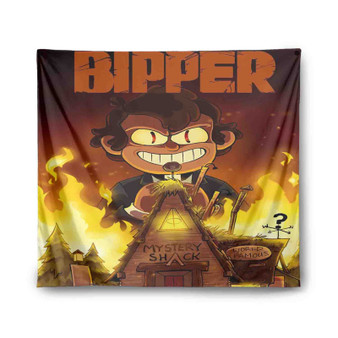 Gravity Falls Bipper Custom Tapestry Polyester Indoor Wall Home Decor