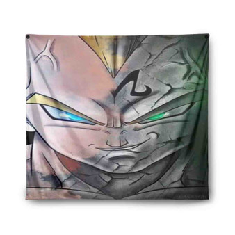 Majin Vegeta Dragon Ball Z Custom Tapestry Polyester Indoor Wall Home Decor