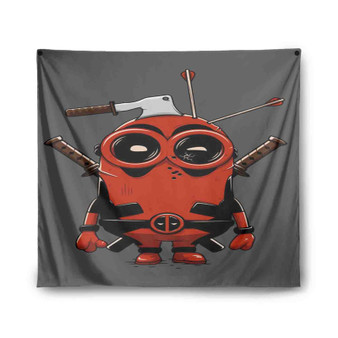 Minion Deadpool Custom Tapestry Polyester Indoor Wall Home Decor