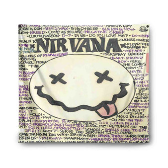 Nirvana Product Custom Tapestry Polyester Indoor Wall Home Decor