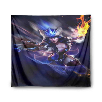 Sivir League of Legends Custom Tapestry Polyester Indoor Wall Home Decor