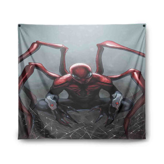 Spiderman Doctor Octopus Custom Tapestry Polyester Indoor Wall Home Decor