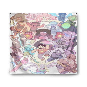 Steven Universe All Friends Custom Tapestry Polyester Indoor Wall Home Decor