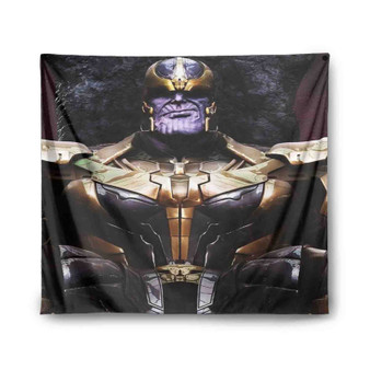 Thanos Marvel Villains Custom Tapestry Polyester Indoor Wall Home Decor