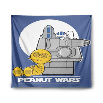 The Peanuts Snoopy Star Wars Custom Tapestry Polyester Indoor Wall Home Decor