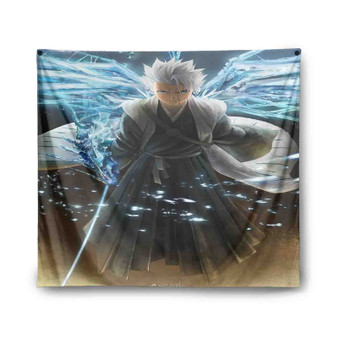 T shir Hitsugaya Bleach Custom Tapestry Polyester Indoor Wall Home Decor