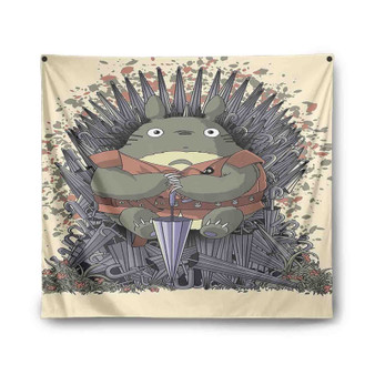 Totoro Umbrella Game of Thrones Custom Tapestry Polyester Indoor Wall Home Decor