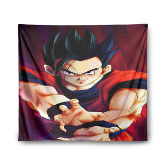 Ultimate Gohan Dragon Ball Z Custom Tapestry Polyester Indoor Wall Home Decor