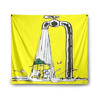 Woodstock The Peanuts Custom Tapestry Polyester Indoor Wall Home Decor
