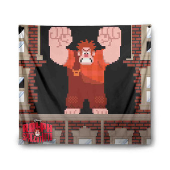 Wreck It Ralph Spaccatutto Custom Tapestry Polyester Indoor Wall Home Decor