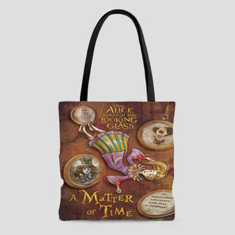 Alice Through the Looking Glass A Matter of Time Custom Tote Bag AOP With Cotton Handle