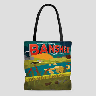 Banshee Custom Tote Bag AOP With Cotton Handle