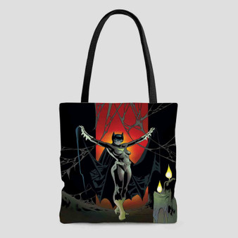 Batgirl DC Comics Custom Tote Bag AOP With Cotton Handle