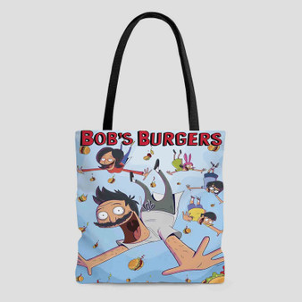 Bob s Burgers Product Custom Tote Bag AOP With Cotton Handle