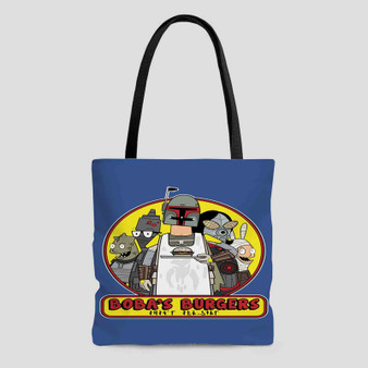 Boba Fett Bob s Burgers Custom Tote Bag AOP With Cotton Handle