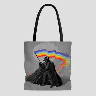 Darth Vader Gay Pride Custom Tote Bag AOP With Cotton Handle