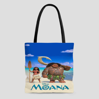 Disney Moana Custom Tote Bag AOP With Cotton Handle