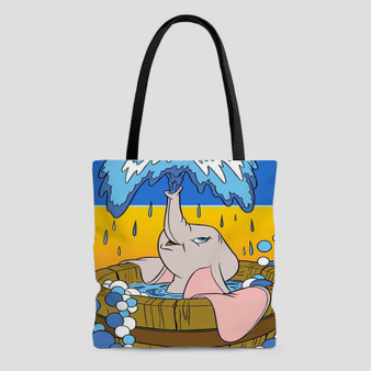 Dumbo Disney Product Custom Tote Bag AOP With Cotton Handle