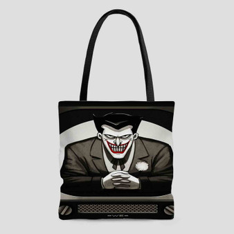 Joker Batman The Animated Series Custom Tote Bag AOP With Cotton Handle