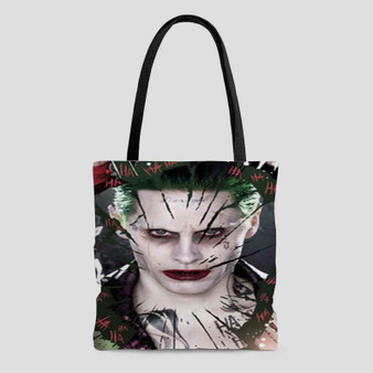 Joker Suicide Squad Custom Tote Bag AOP With Cotton Handle