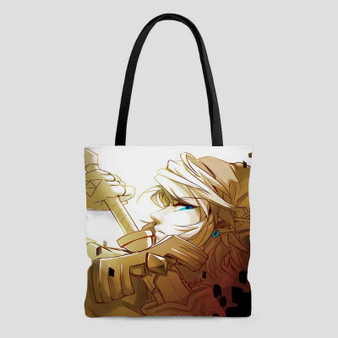 Link The Legend of Zelda Twilight Princess Custom Tote Bag AOP With Cotton Handle