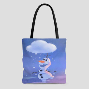 Olaf Disney Frozen Custom Tote Bag AOP With Cotton Handle