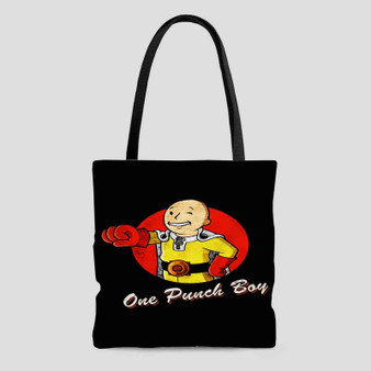 One Punch Man Vault Boy Custom Tote Bag AOP With Cotton Handle