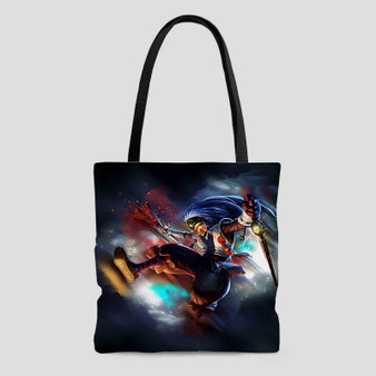 Shaco League of Legends Custom Tote Bag AOP With Cotton Handle