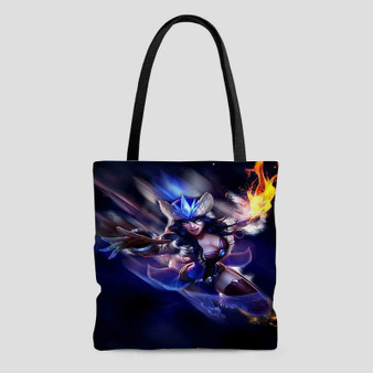 Sivir League of Legends Custom Tote Bag AOP With Cotton Handle