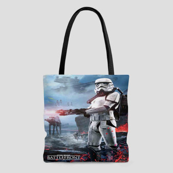 Star Wars Battlefront Arts Custom Tote Bag AOP With Cotton Handle