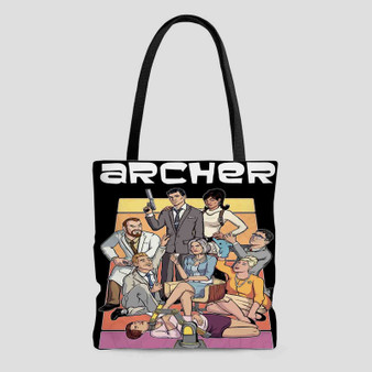 Sterling Archer Custom Tote Bag AOP With Cotton Handle