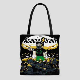 The Acaciatrain Vault Boy Custom Tote Bag AOP With Cotton Handle