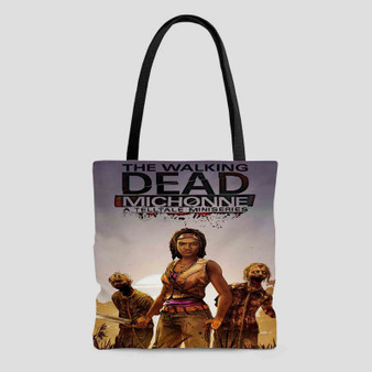 The Walking Dead Michonne Custom Tote Bag AOP With Cotton Handle