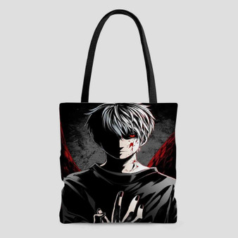 Tokyo Ghoul Kaneki Ken Great Custom Tote Bag AOP With Cotton Handle