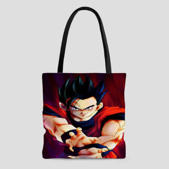 Ultimate Gohan Dragon Ball Z Custom Tote Bag AOP With Cotton Handle