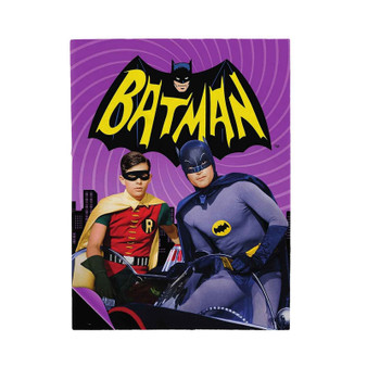 Batman and Robin Product Custom Velveteen Plush Polyester Blanket Bedroom Family