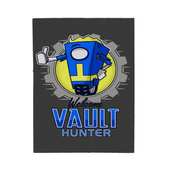 Borderlands Welcome Vault Hunter Custom Velveteen Plush Polyester Blanket Bedroom Family