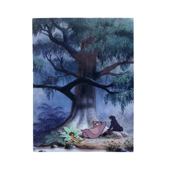 Classic The Jungle Book Custom Velveteen Plush Polyester Blanket Bedroom Family